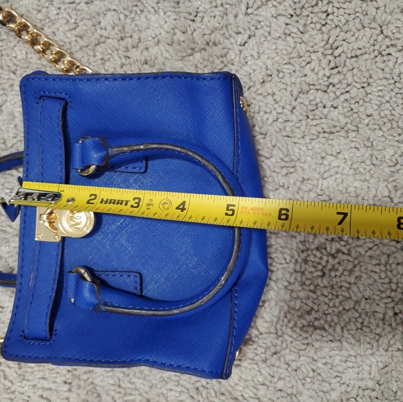 Michael Kors Blue Mini Crossbody Bag - Picture 15 of 16